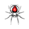 Creative Spider Ring Phone Holder - Metal Stand